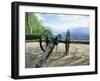 Cannon in Point Park Overlooking Chattanooga City, Chattanooga, Tennessee, United States of America-Gavin Hellier-Framed Photographic Print