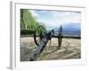 Cannon in Point Park Overlooking Chattanooga City, Chattanooga, Tennessee, United States of America-Gavin Hellier-Framed Photographic Print