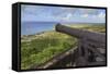 Cannon Points Towards the Sea-Eleanor Scriven-Framed Stretched Canvas