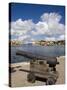 Cannon, Punda District, Willemstad, Curacao, Netherlands Antilles, West Indies, Caribbean-Richard Cummins-Stretched Canvas