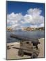 Cannon, Punda District, Willemstad, Curacao, Netherlands Antilles, West Indies, Caribbean-Richard Cummins-Mounted Photographic Print