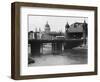 Cannon Street Railway Bridge and Station-null-Framed Photographic Print