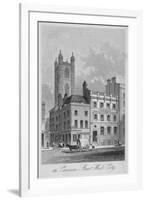 Cannon Street West, City of London, 1860-null-Framed Giclee Print