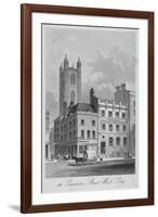 Cannon Street West, City of London, 1860-null-Framed Giclee Print