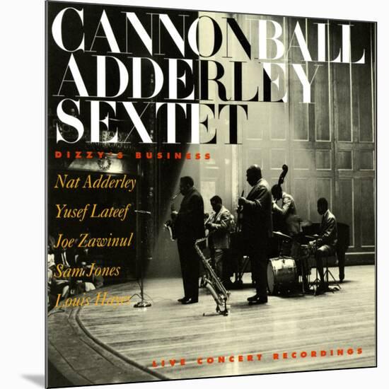 Cannonball Adderley - Dizzy's Business-null-Mounted Art Print