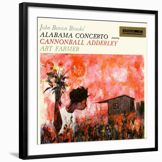 Cannonball Adderley - John Benson Brooks Alabama Concerto-null-Framed Art Print