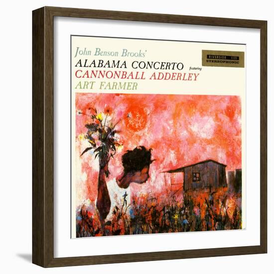 Cannonball Adderley - John Benson Brooks Alabama Concerto-null-Framed Art Print