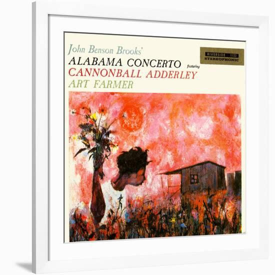Cannonball Adderley - John Benson Brooks Alabama Concerto-null-Framed Art Print