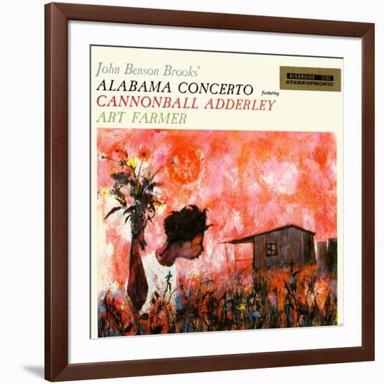 Cannonball Adderley - John Benson Brooks Alabama Concerto-null-Framed Art Print