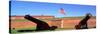 Cannons and Wall at Fort Mchenry National Monument, Baltimore, Maryland-null-Stretched Canvas