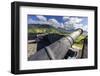 Cannons, royal insignia, Brimstone Hill Fortress National Park, St. Kitts and Nevis-Eleanor Scriven-Framed Photographic Print