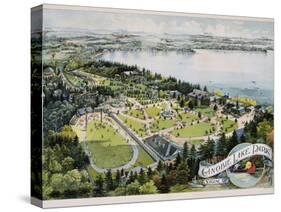 Canobie Lake Park Poster-null-Stretched Canvas