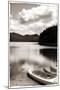 Canoe and Three Kayaks Sepia-Suzanne Foschino-Mounted Photographic Print