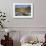 Canoe at Pyramid Lake with Pyramid Mountain in the Background-Miles Ertman-Framed Photographic Print displayed on a wall