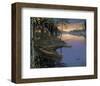 Canoe at the Cabin-Ervin Molnar-Framed Art Print