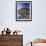 Canoe at the Lakeside, Bow Lake, Alberta, Canada-null-Framed Photographic Print displayed on a wall