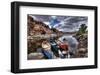 Canoe Break-Bob Larson-Framed Art Print