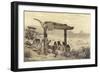 Canoe Burial-null-Framed Giclee Print