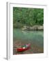 Canoe by the Big Piney River, Arkansas-Gayle Harper-Framed Premium Photographic Print