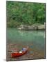 Canoe by the Big Piney River, Arkansas-Gayle Harper-Mounted Photographic Print