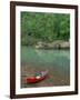 Canoe by the Big Piney River, Arkansas-Gayle Harper-Framed Photographic Print