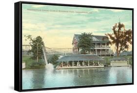 Canoe Club, Indianapolis, Indiana-null-Framed Stretched Canvas