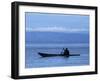 Canoe on Lake Tanganyika, Tanzania-Kristin Mosher-Framed Photographic Print