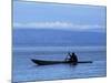 Canoe on Lake Tanganyika, Tanzania-Kristin Mosher-Mounted Photographic Print