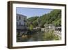 Canoe on River Dronne, Brantome, Dordogne, Aquitaine, France, Europe-Jean Brooks-Framed Photographic Print