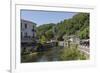 Canoe on River Dronne, Brantome, Dordogne, Aquitaine, France, Europe-Jean Brooks-Framed Photographic Print