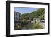 Canoe on River Dronne, Brantome, Dordogne, Aquitaine, France, Europe-Jean Brooks-Framed Photographic Print