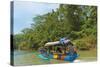 Canoe on River Trip to the Popular Green Canyon Beauty Spot-Rob-Stretched Canvas