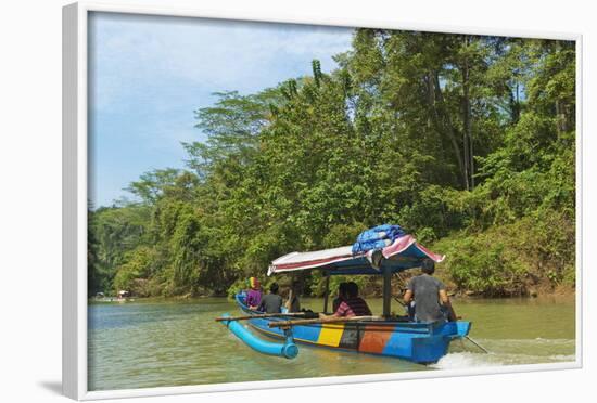 Canoe on River Trip to the Popular Green Canyon Beauty Spot-Rob-Framed Photographic Print