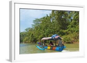 Canoe on River Trip to the Popular Green Canyon Beauty Spot-Rob-Framed Photographic Print