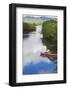 Canoe on the River, Bohol Island, Philippines-Keren Su-Framed Photographic Print