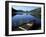 Canoe Resting on the Shore of Little Long Pond, Acadia National Park, Maine, USA-Jerry & Marcy Monkman-Framed Premium Photographic Print