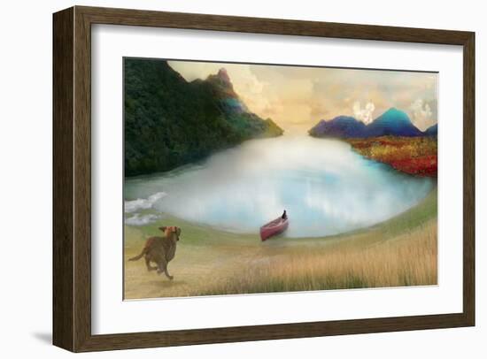 Canoe To Heaven-Nancy Tillman-Framed Art Print