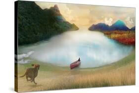 Canoe To Heaven-Nancy Tillman-Stretched Canvas