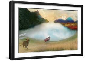 Canoe To Heaven-Nancy Tillman-Framed Art Print