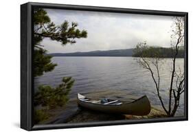 Canoe tour, Lelång Lake, Dalsland, Sweden-Andrea Lang-Framed Photographic Print