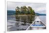 Canoe tour, Lelång Lake, Dalsland, Sweden-Andrea Lang-Framed Photographic Print