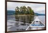 Canoe tour, Lelång Lake, Dalsland, Sweden-Andrea Lang-Framed Photographic Print