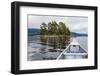 Canoe tour, Lelång Lake, Dalsland, Sweden-Andrea Lang-Framed Photographic Print