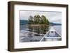 Canoe tour, Lelång Lake, Dalsland, Sweden-Andrea Lang-Framed Photographic Print