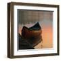 Canoe-Rick Schimidt-Framed Art Print