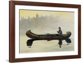 Canoe-Nicholas Coleman-Framed Premium Giclee Print