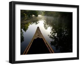 Canoeing Alexander Springs Creek, Ocala National Forest, Florida-Maresa Pryor-Framed Premium Photographic Print
