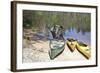 Canoeing In The Delta-Carol Highsmith-Framed Art Print