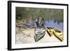 Canoeing In The Delta-Carol Highsmith-Framed Art Print