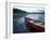 Canoeing on Lake Tarleton, White Mountain National Forest, New Hampshire, USA-Jerry & Marcy Monkman-Framed Premium Photographic Print